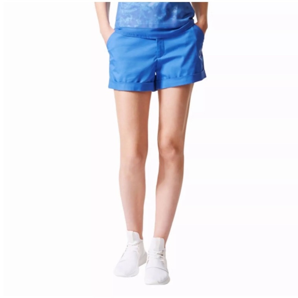 Adidas originals blue chino relaxed shorts Sz S,XL
